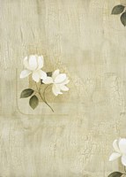 White Flowers 1 Fine Art Print