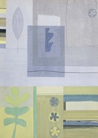 Blue Green Abstract 1 Fine Art Print