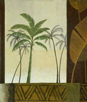 Green Palms II Fine Art Print