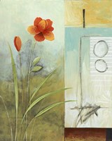 Asian Floral Abstract I Fine Art Print