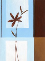 Brown Flower II Framed Print