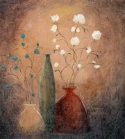 Blue and White Fine Art Print