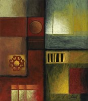 Floral Stamp I Fine Art Print