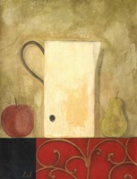 Jug and Fruit I Fine Art Print