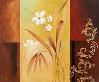 Red on Orange II Fine Art Print