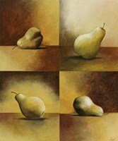 Four Pears Fine Art Print