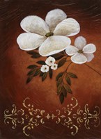 White on Red II Fine Art Print