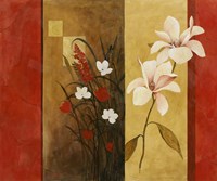 Asian Floral II Fine Art Print