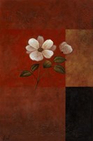 Red Floral I Fine Art Print