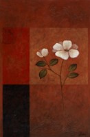 Red Floral II Fine Art Print