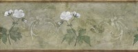 Pair of White Flowers Panel Fine Art Print