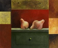 Pear Trio Framed Print