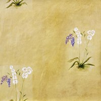 White and Lilac Flowers Fine Art Print