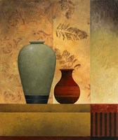 Pair of Vases II Fine Art Print