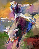 Bull Rider Fine Art Print