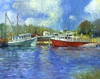 Wickford Boats Fine Art Print