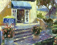 Flower Shop Fine Art Print