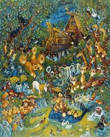 Noah And The Last Unicorn Fine Art Print