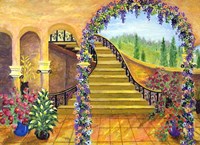 Terrace Garden Fine Art Print