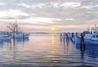 Sunset at Galilee Fine Art Print