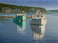 Bernard Harbor Fine Art Print