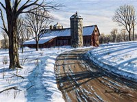 Northwest Barn Fine Art Print