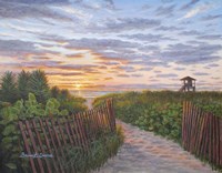 Sunrise at Delray Beach Fine Art Print