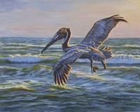 Rough Water Fishing Fine Art Print