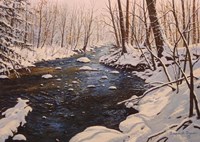 Quinnipiac River Solitude Fine Art Print