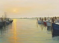 Point Judith Harbor Fine Art Print