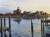 Snug Harbor Light Fine Art Print