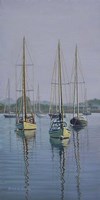 Stonington Sail Boats Fine Art Print