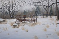 Rustic Rake Fine Art Print