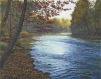 Autumn River Fine Art Print