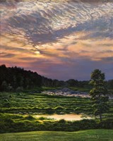 Marsh Sunset Fine Art Print