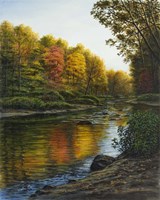 River Of Gold Fine Art Print
