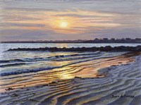 Sunset In York Fine Art Print