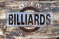 Billiards II Framed Print