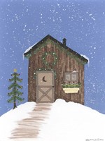 Brown Outhouse Fine Art Print