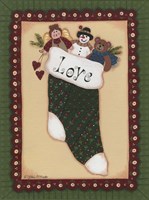 Stocking II Love Fine Art Print