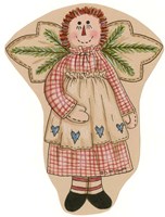 Girl Rag Doll Fine Art Print