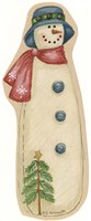 Tree Snowman Fine Art Print