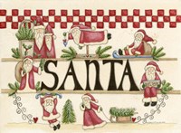 Believe In Santa Fine Art Print
