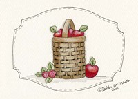 Tall Apple Baskets Fine Art Print