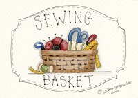 Sewing Basket Fine Art Print