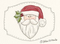 Santa Head Fine Art Print