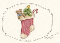 Filled Stocking Fine Art Print