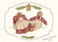 Gingerbread Couple Fine Art Print