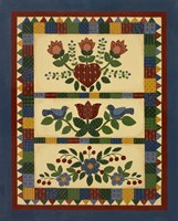 Flower Quilt 2 Fine Art Print