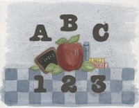 ABC, 123 Fine Art Print